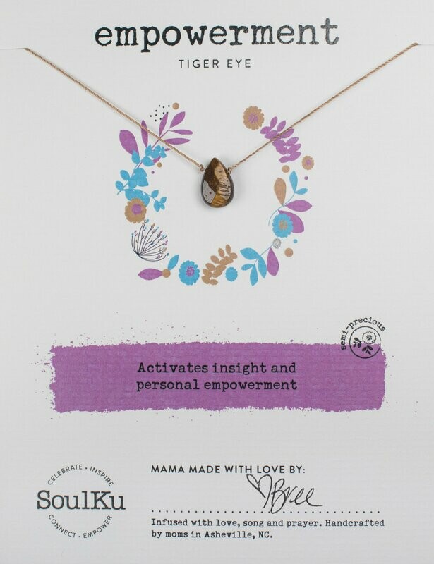 Soul-Full Necklace Tiger Eye - Empowerment