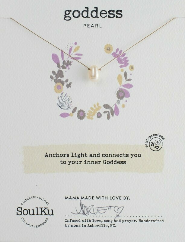 Soul-Full Necklace Pearl - Goddess