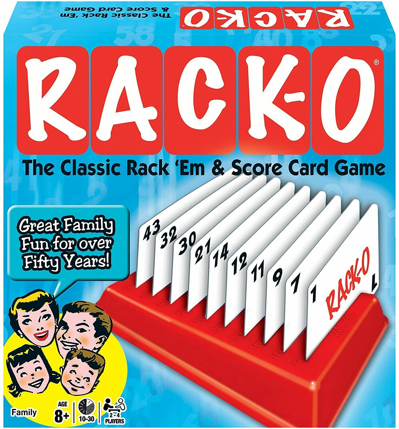 Rack-O Card Game