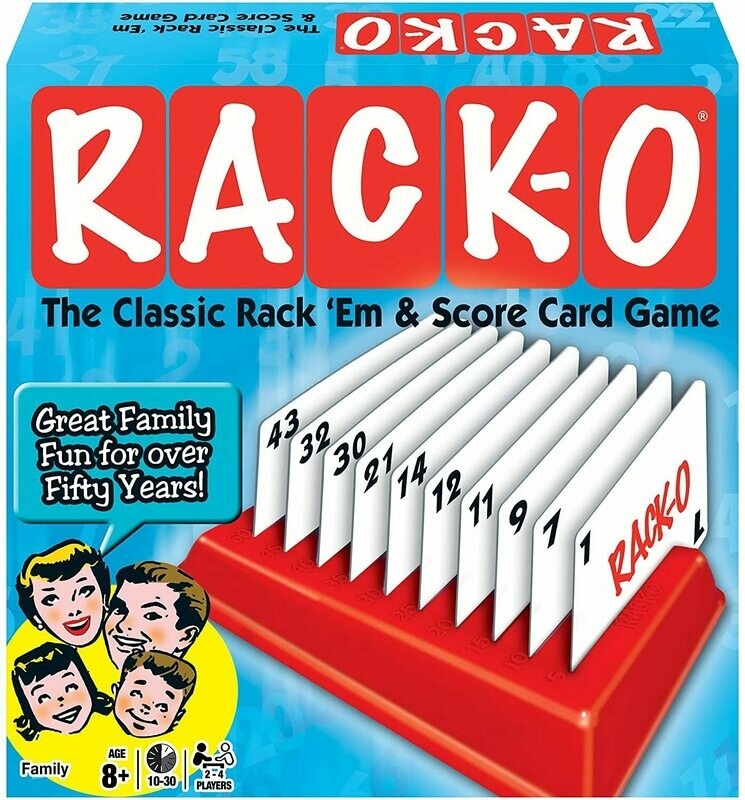 Rack-O Card Game