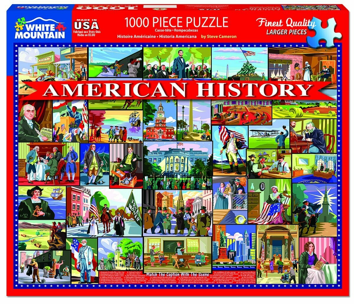American History Puzzle 1000