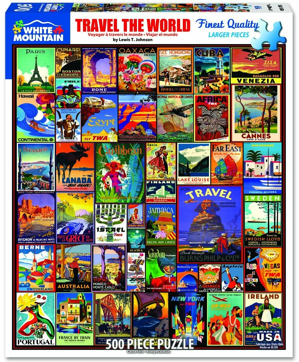 Travel the World Puzzle 500