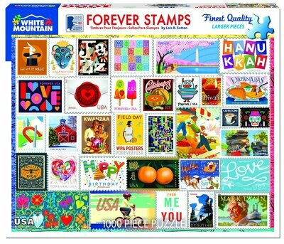 Forever Stamps Puzzle 1000