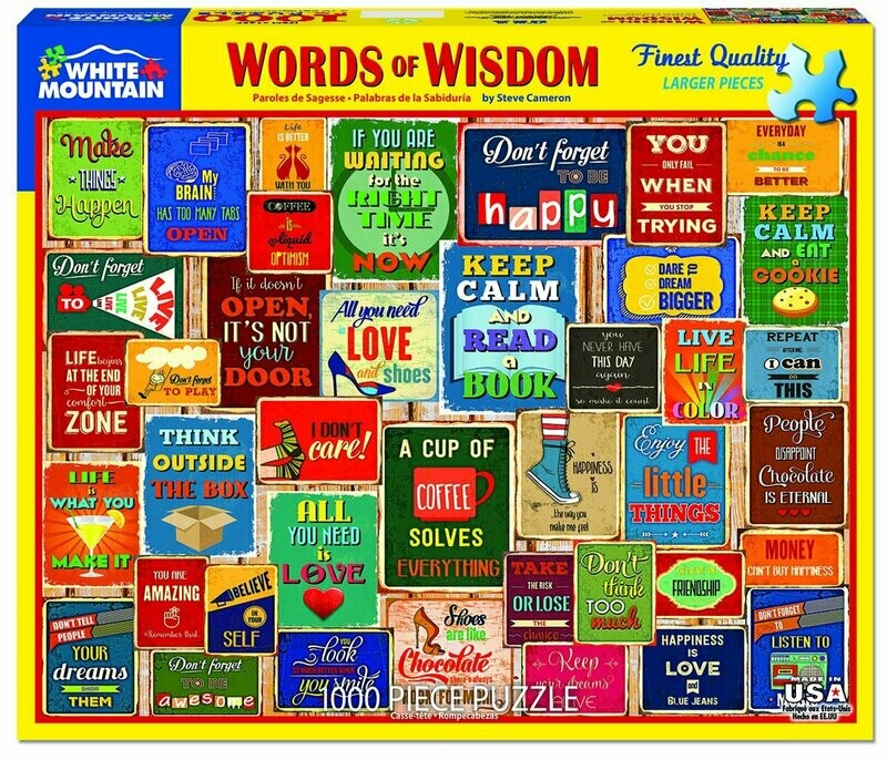 Words of Wisdom Puzzle 1000