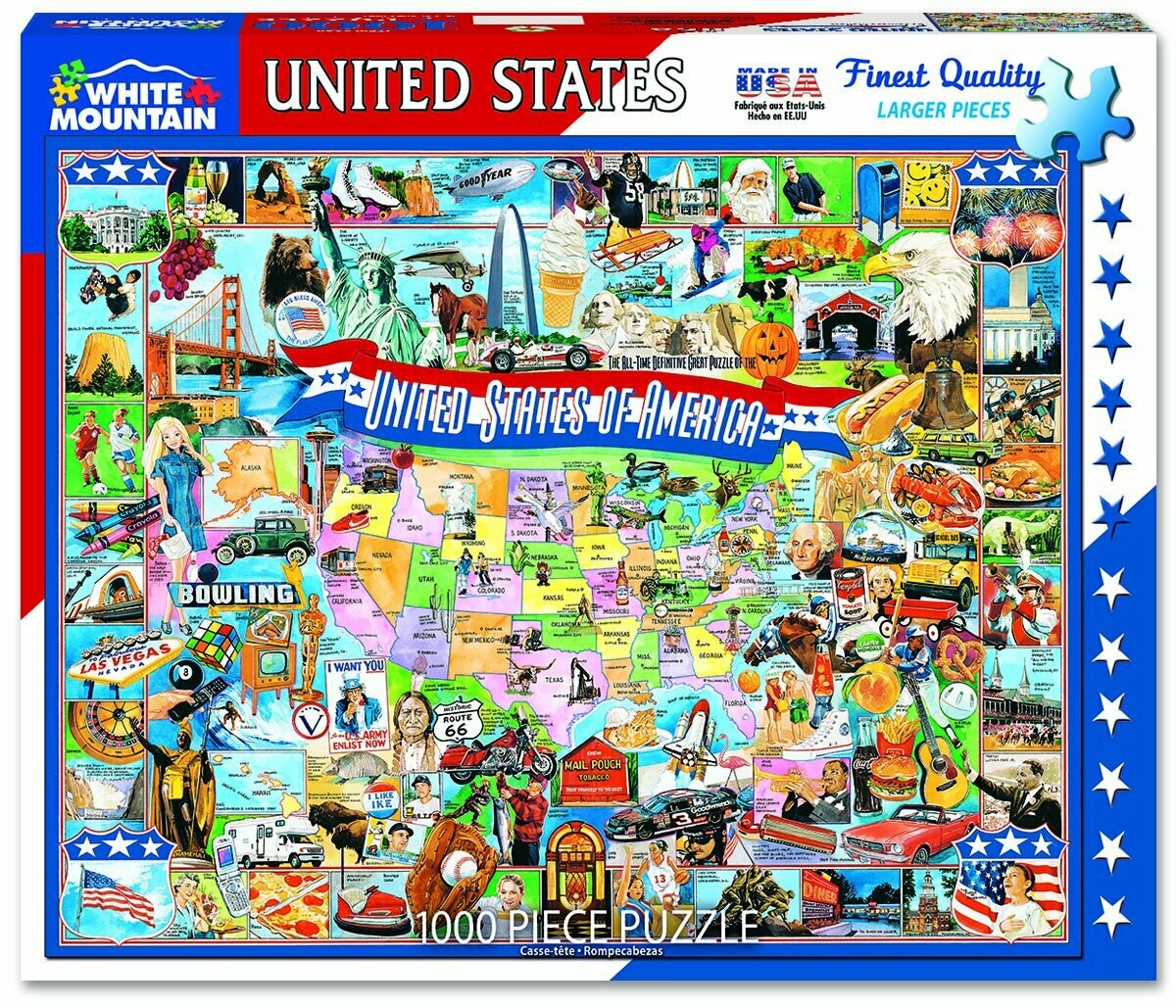 United States of America Puzzle - 1000