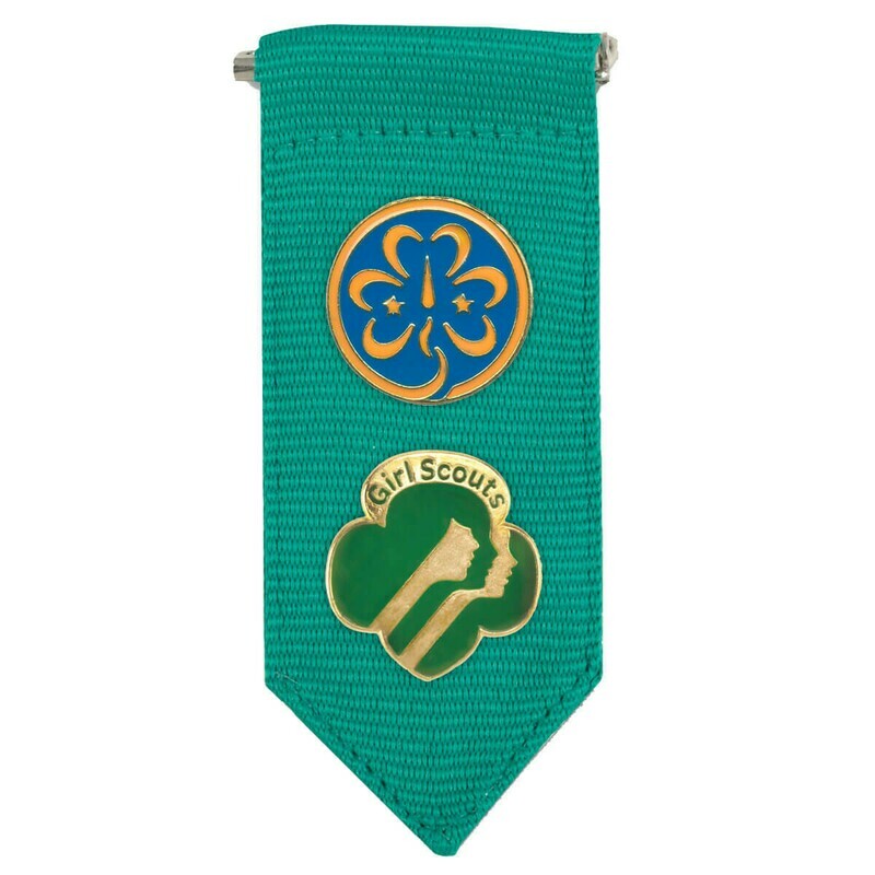 GIRL SCOUT JUNIOR INSIGNIA TAB - GREEN