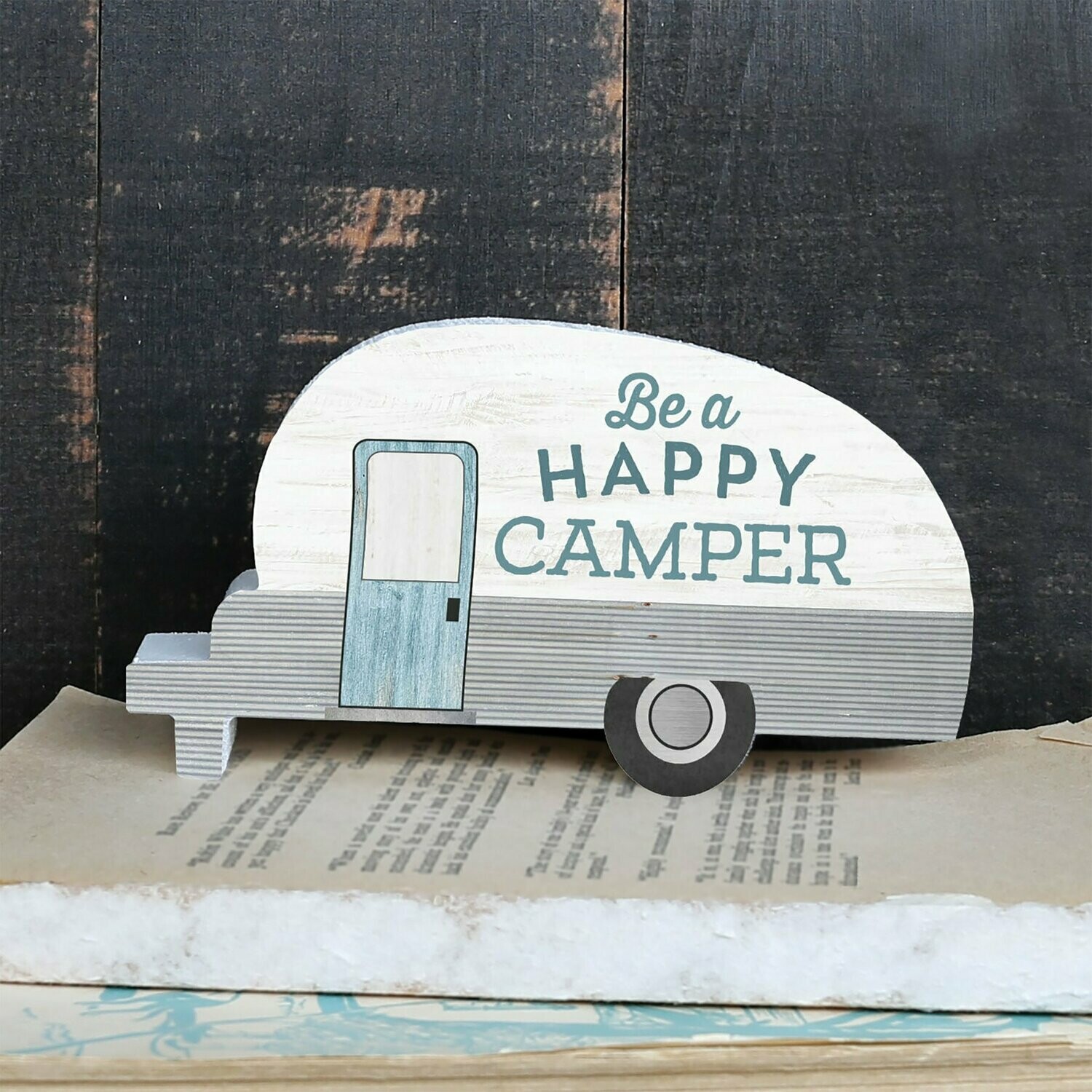 Be a Happy Camper Block
