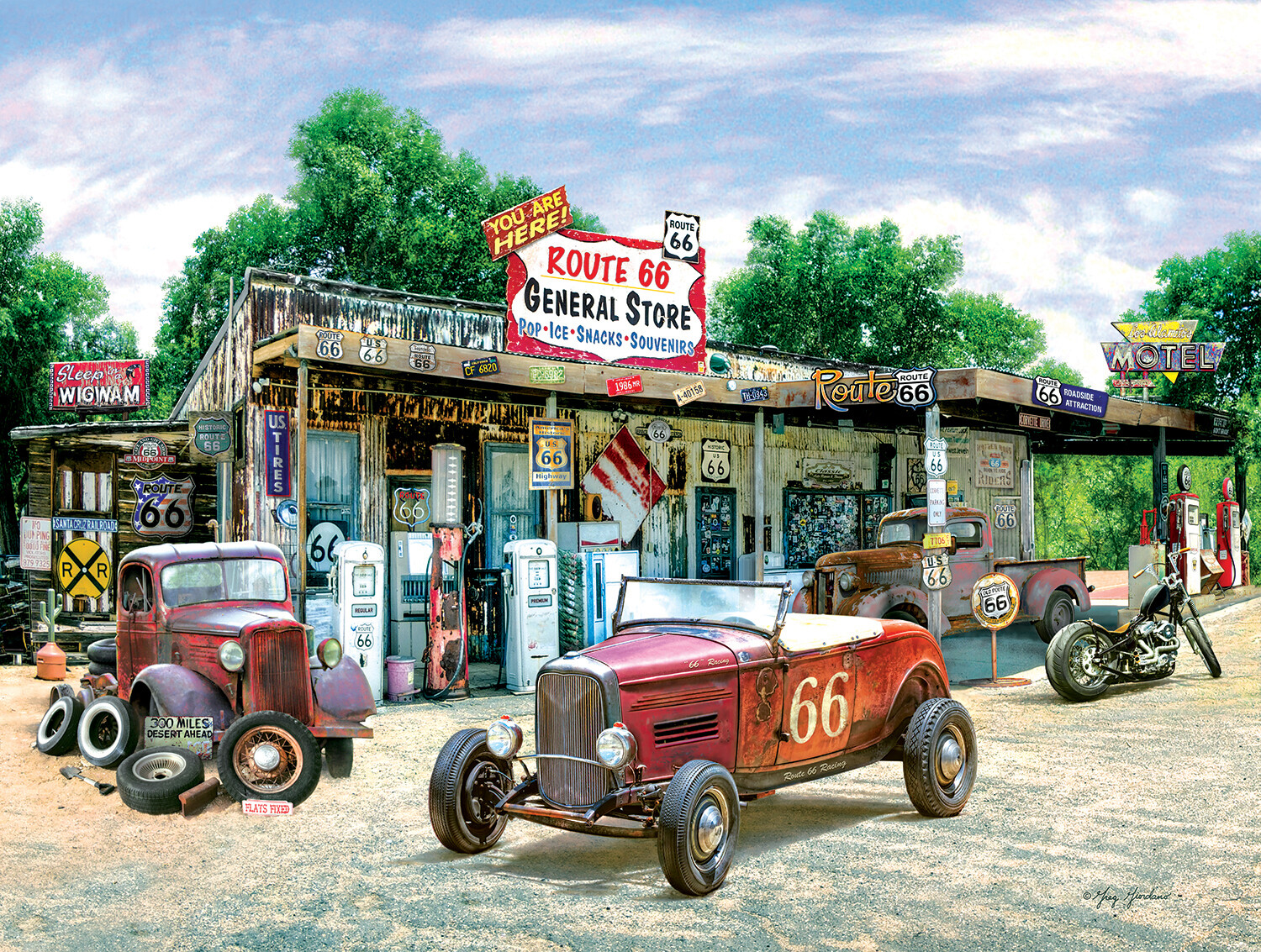 Route 66 General Store 300 Piece