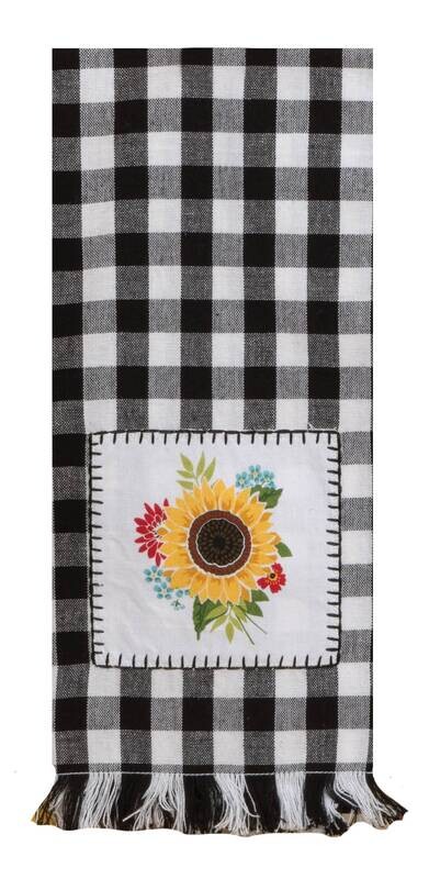 Sunflower Charm Tea Towel