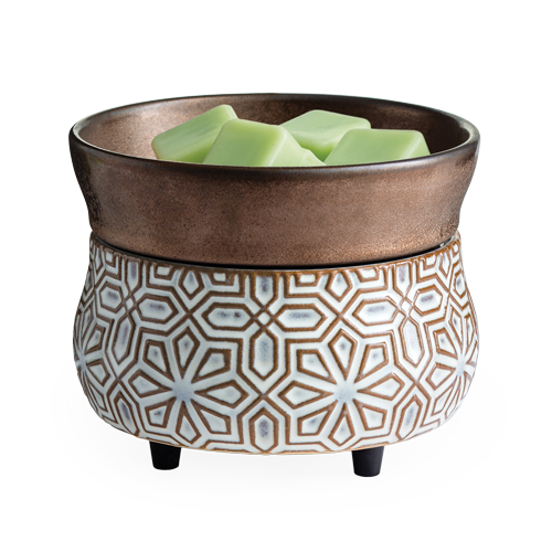 Bronze Geometric 2-in-1 Classic Fragranc Warmer