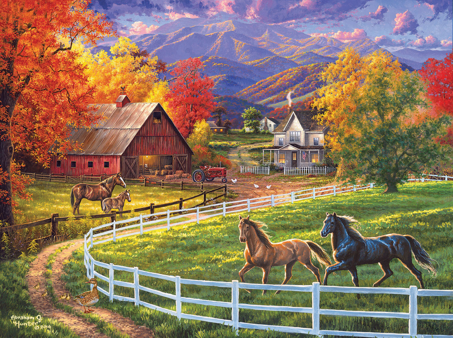 Horse Valley Farm - 1000 piece