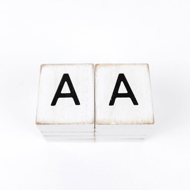 Wood Letters