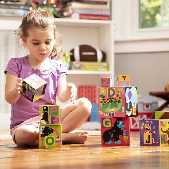 Alphabet Nesting and Stacking Blocks