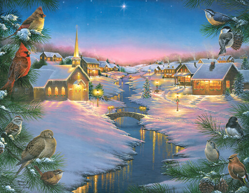A Winter's Silent Night Puzzle 1000