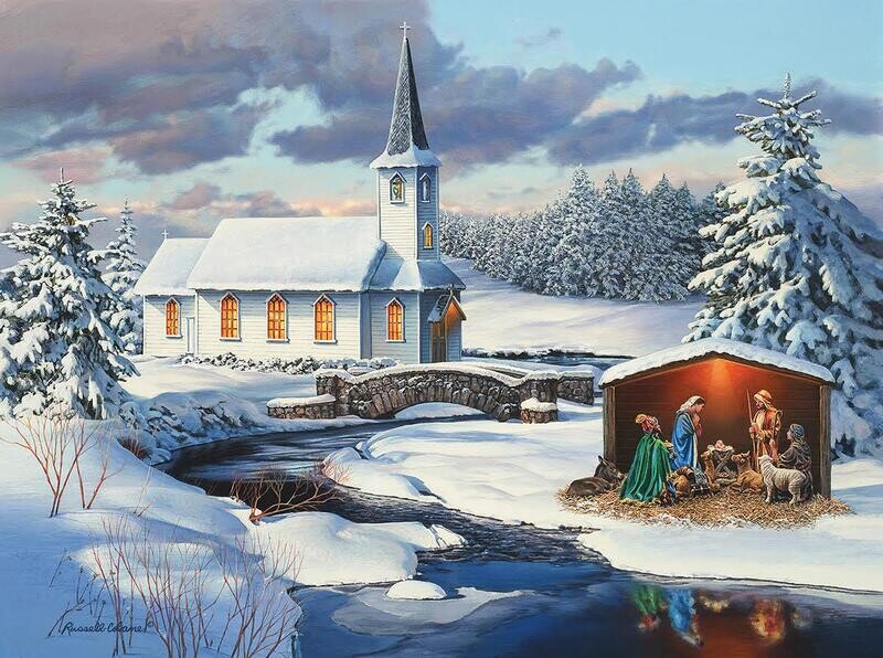 Church Nativity Puzzle 1000