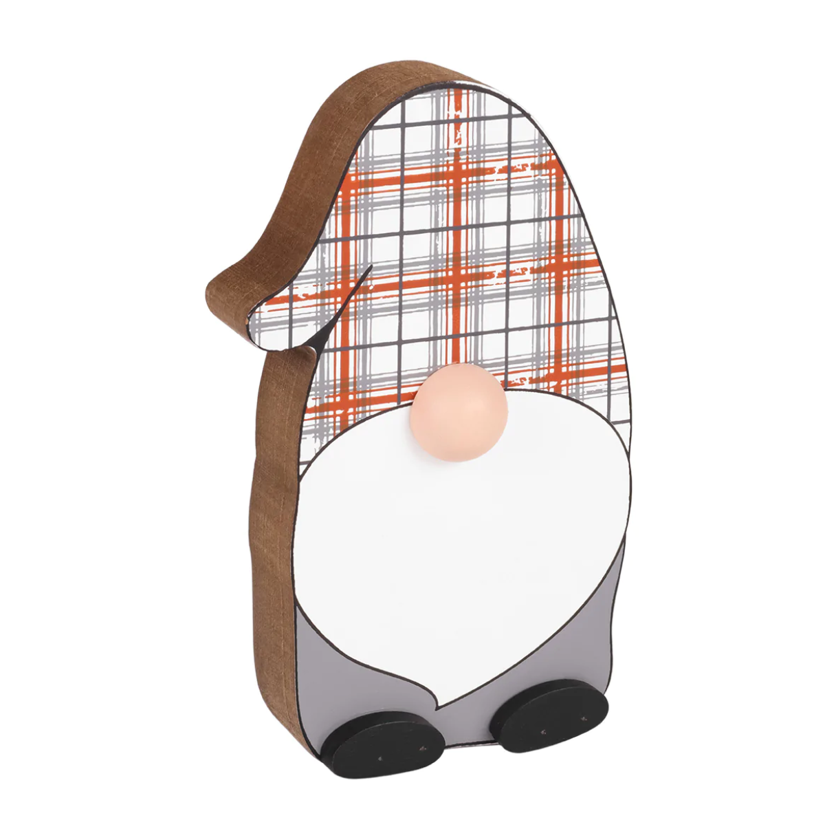 Plaid Harvest Gnome