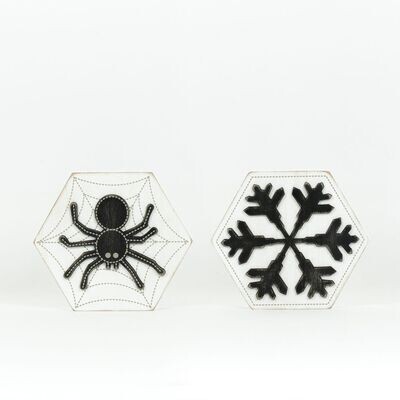 Spider/Snowflake Reversible Shape