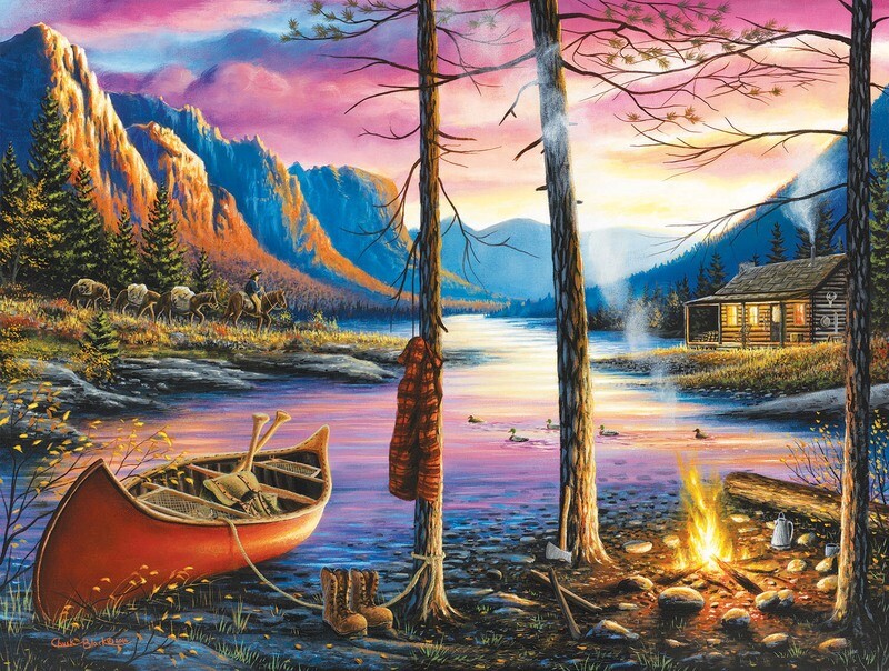 Cabin Homecoming Puzzle 500