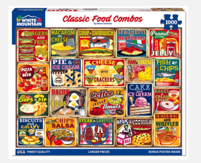 Classic Food Combos Puzzle 1000