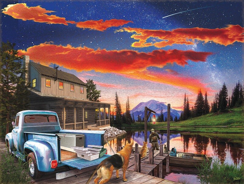 Red Skies Puzzle 500 Piece