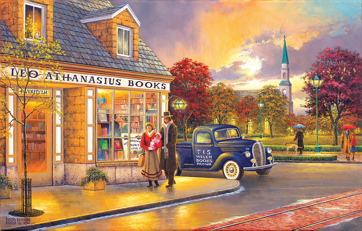 Leo's Bookshop Puzzle 1000