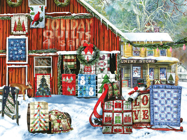 Holiday Quilts Puzzle 1000