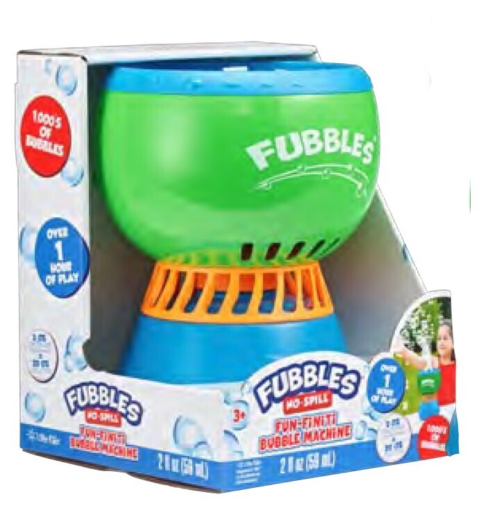 Fubbles No-Spill Bubble Machine