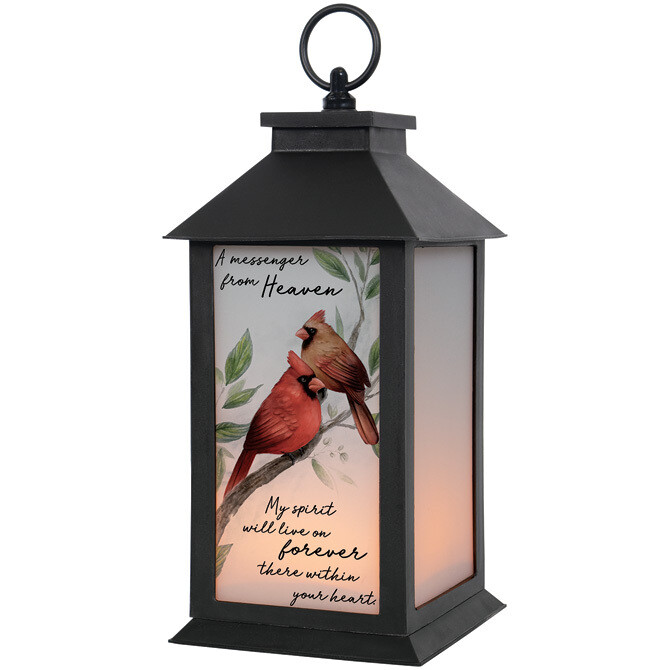 13" Frosted Bereavement Lanterns
