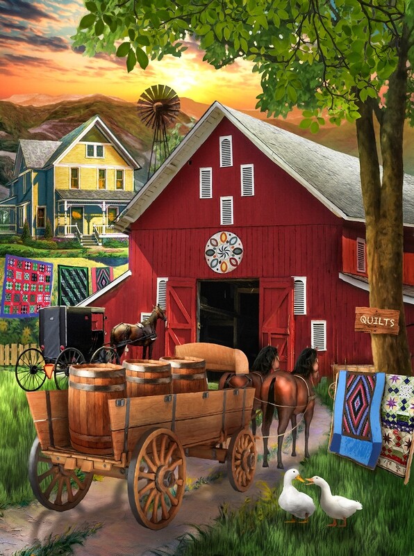 Amish Paradise Puzzle 300