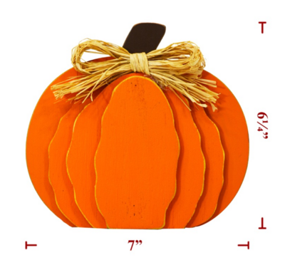 Fall MDF 3D Pumpkin