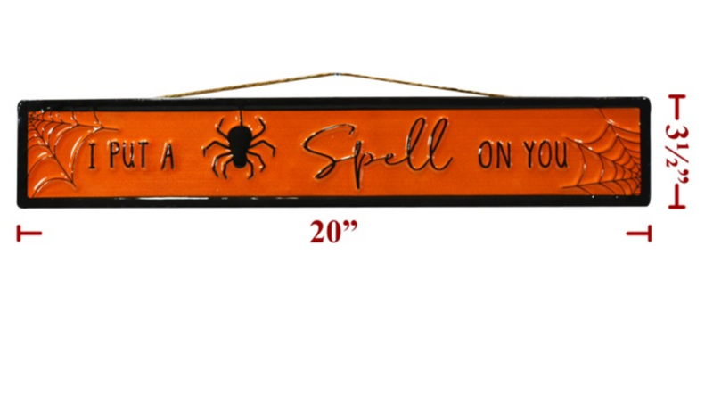 Halloween Spell Sign