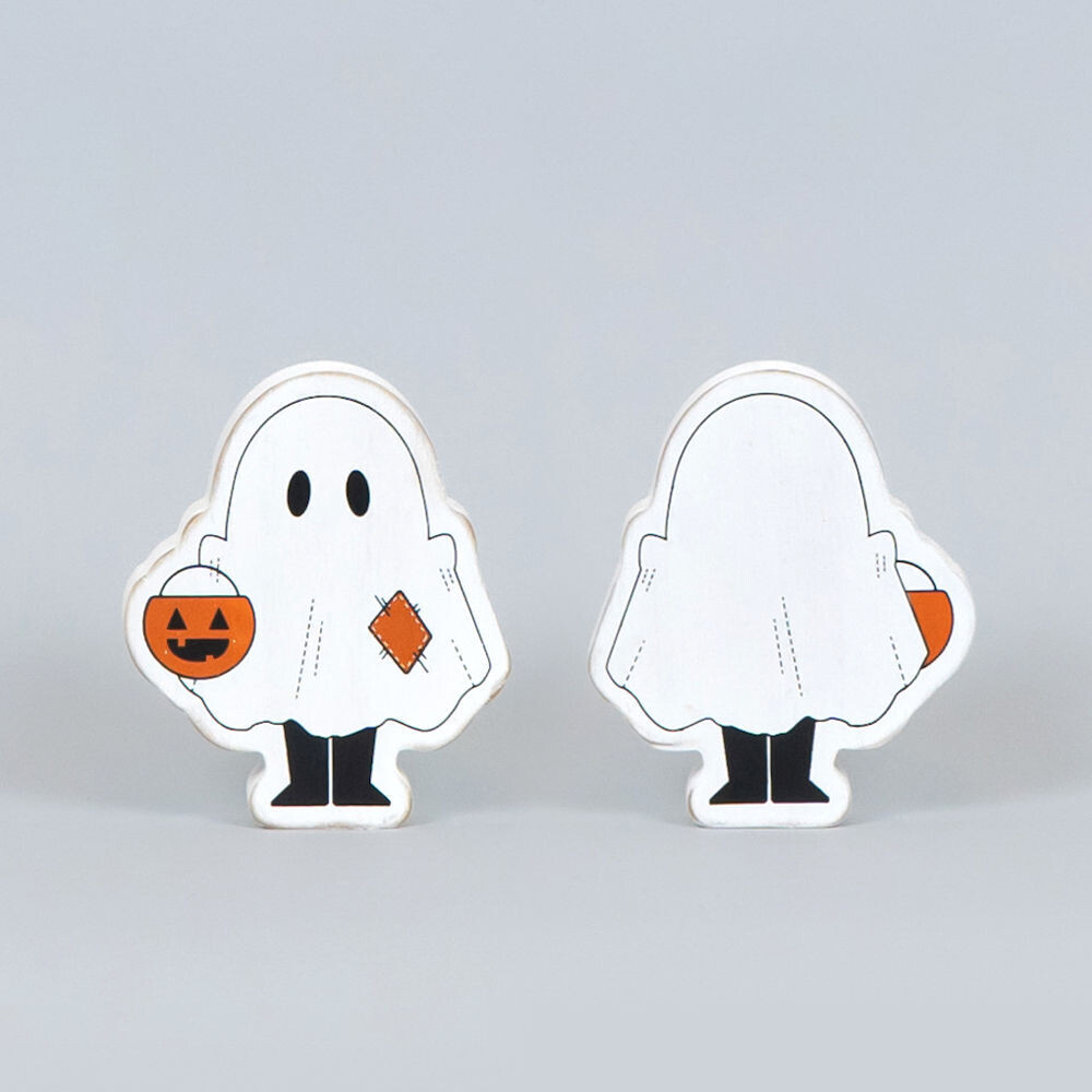 Ghost Reversible Wood Cutout