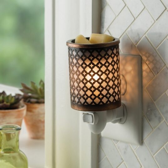 Metal Pluggable Fragrance Warmer Morocco