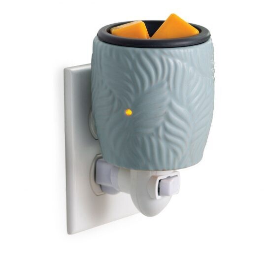 Pluggable Fragrance Warmer Flip Dish Ocean Palm