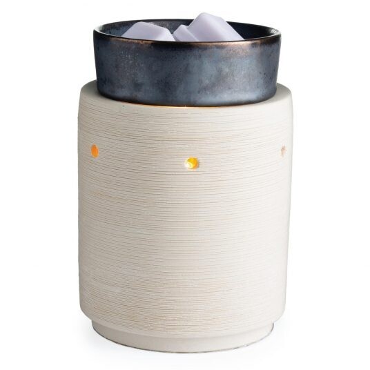 Illumination Fragrance Warmer Iron and Clay