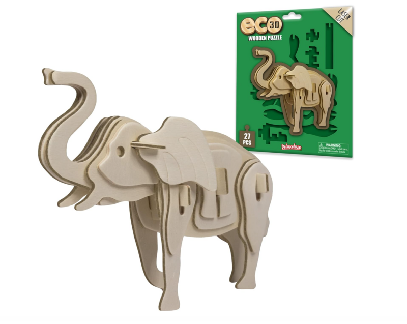 Eco 3D Wooden Puzzle