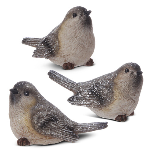 3" Winter Bird