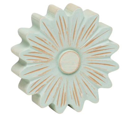 Med. Sage Washed Daisy Head