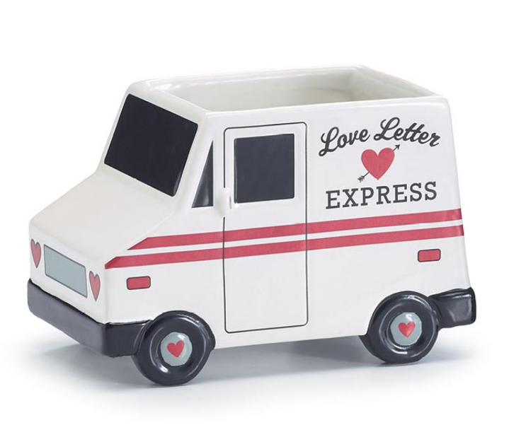 Mail Flower Truck Planter