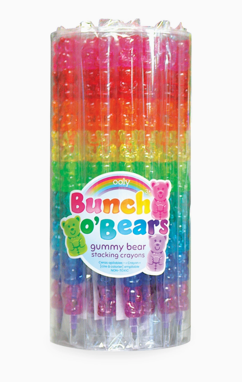 Bunch O' Bears Gummy Bear Stacking Crayon