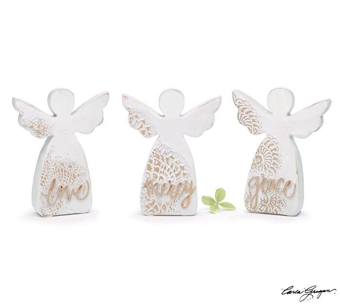 Resin Angel Figurine Faith