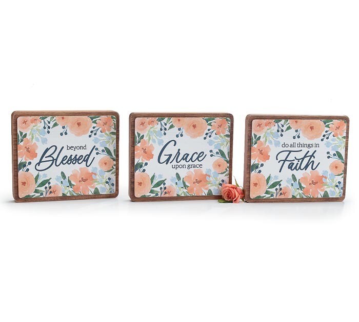 Spring Floral Shelf Sitter