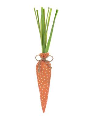 Orange Dotted Fabric Carrot