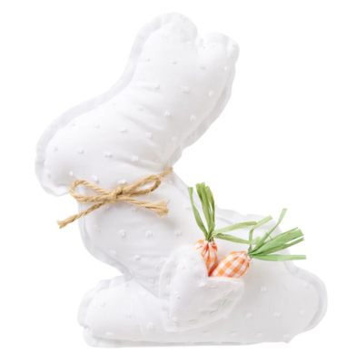 Winona White Pocket Bunny