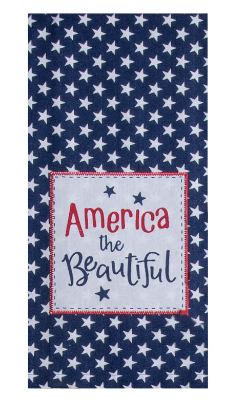 AMERICA THE BEAUTIFUL TEA TWL