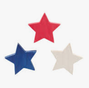 RWB Washed Stars, Set of 3