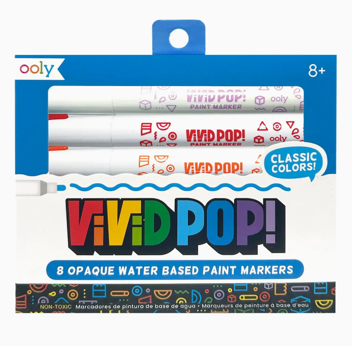 Vivid Pop Water Based Paint Markers