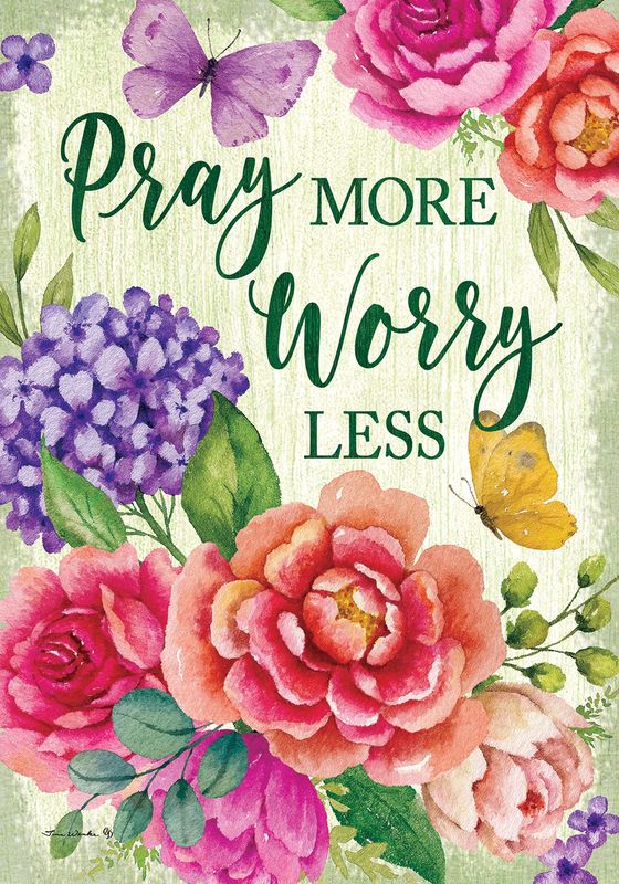 Pray More Flag