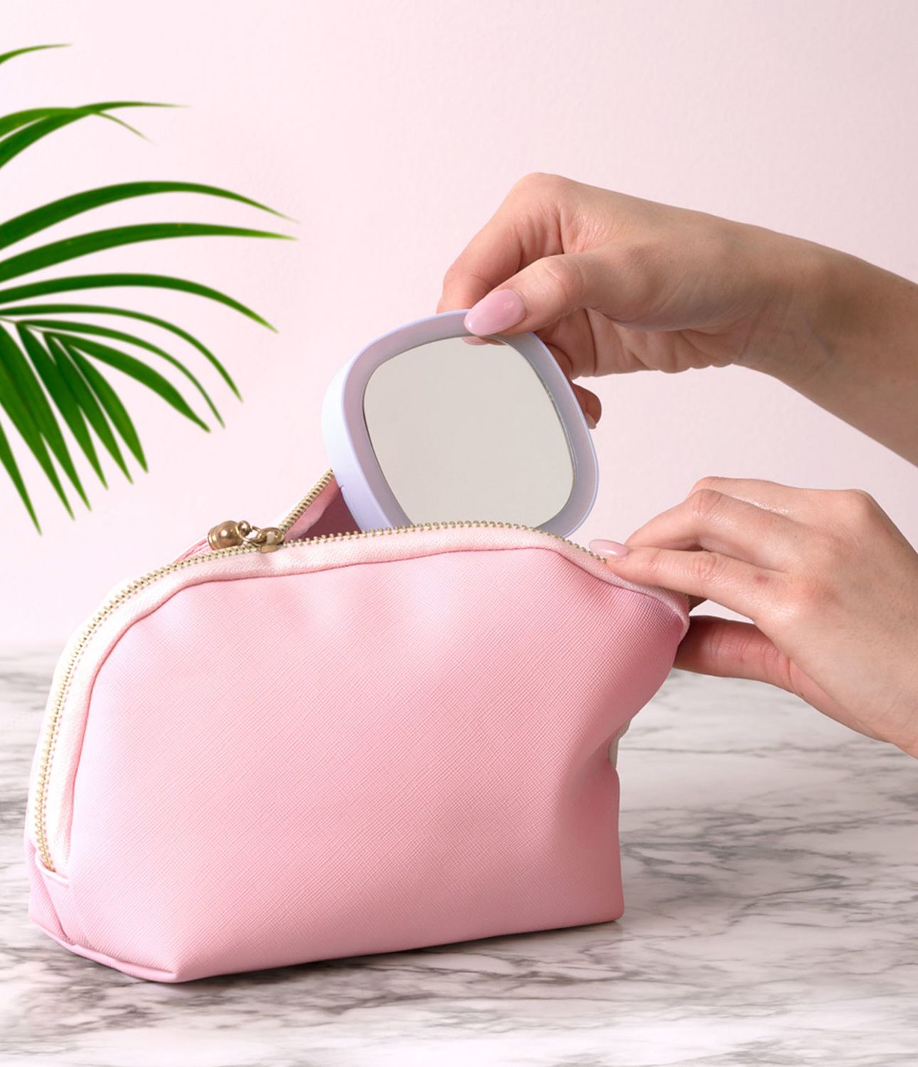 Led Light Up Mini Mirror