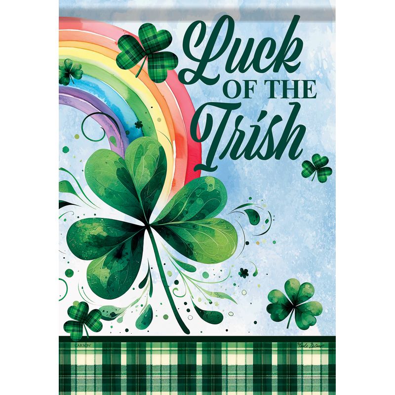 Luck Of The Irish Dura Soft Garden Flag